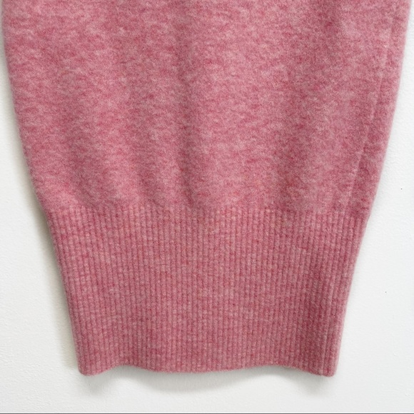 Vionnet Paris Style 150707 Alpaca Wool Pencil Skirt Rhodonite Pink Size 42 (6) - Picture 3 of 13